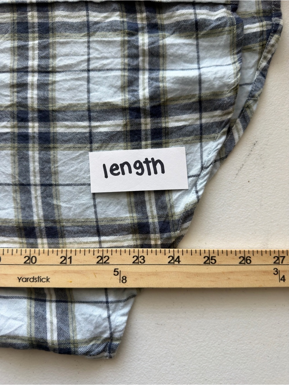 Abercrombie & Fitch Soft A&F Collection Plaid Button Down Flannel Shirt Medium - Picture 8 of 8